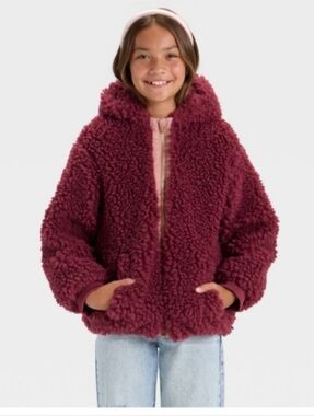 ART CLASS Sherpa Hooded Jacket